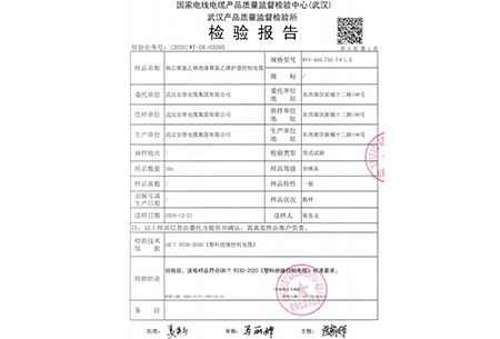 KVV7-1.5質(zhì)檢報(bào)告