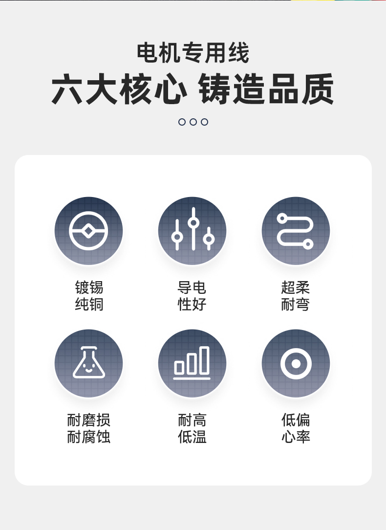 安普J(rèn)BQ電機(jī)橡皮引接線鍍錫純銅絕緣電機(jī)光伏發(fā)電配電柜設(shè)備電纜